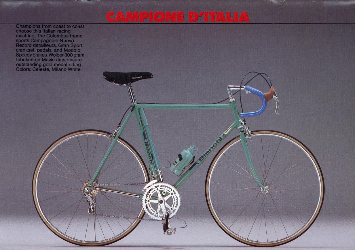 vintage bianchi catalogs